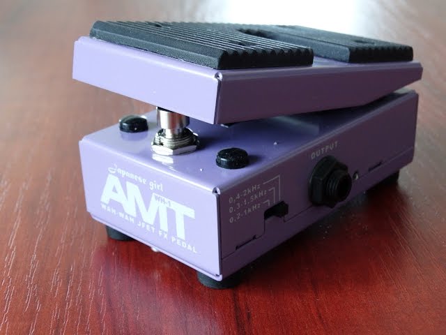 AMT WH1 Japanese Girl mini wah - YouTube