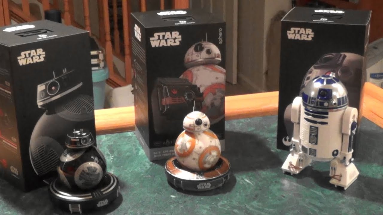 Star Wars Sphero R2D2/BB9E/BB8 Comparison & Review - YouTube