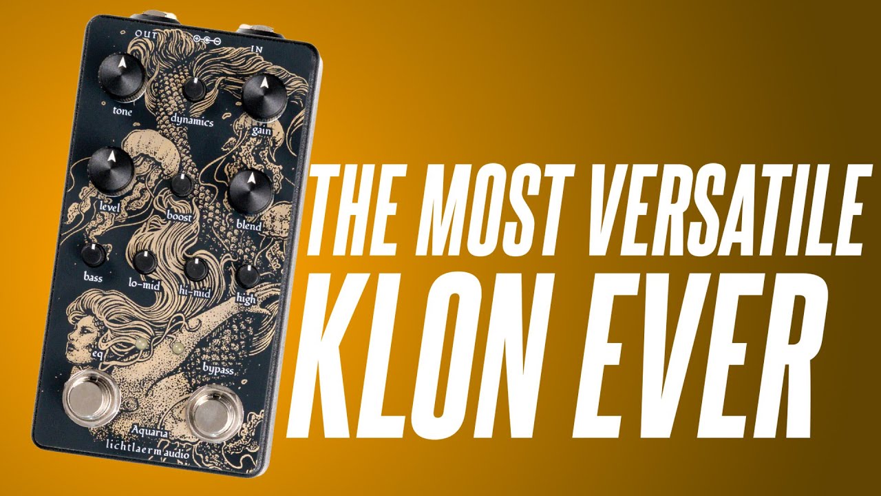 This Klon Is WEIRD And I'm Here For It. Lichtlaerm Audio Aquaria