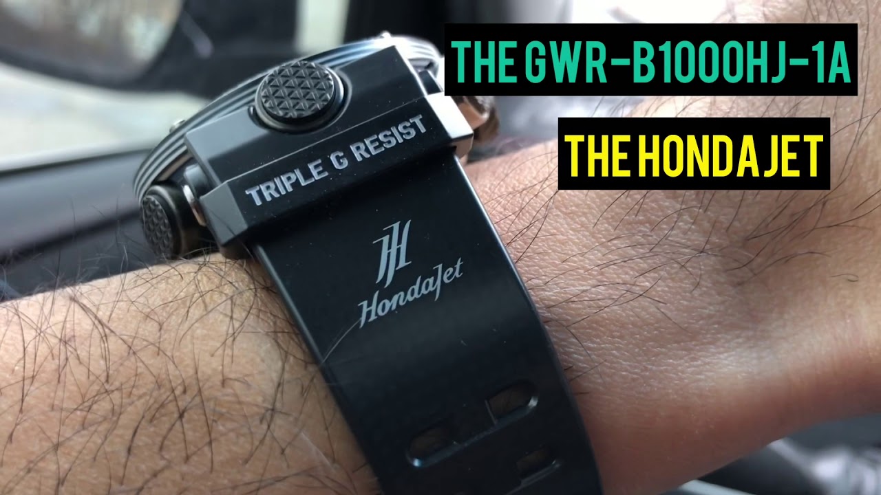G-Shock GWR-B1000HJ-1A GravityMaster HondaJet Limited Edition