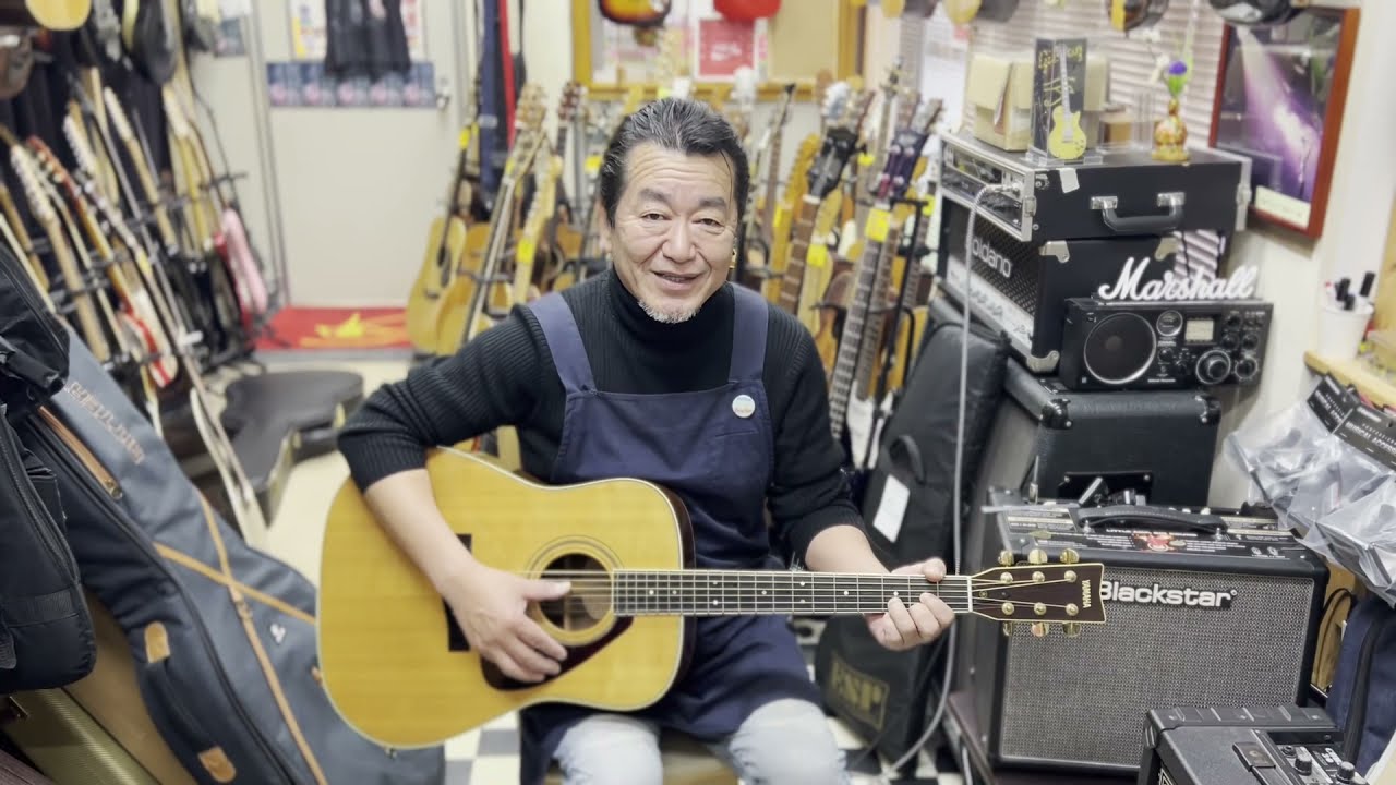 YAMAHA L-5 (late model) manufactured in 1980 - YouTube