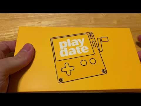 The Panic Playdate Unboxing - YouTube