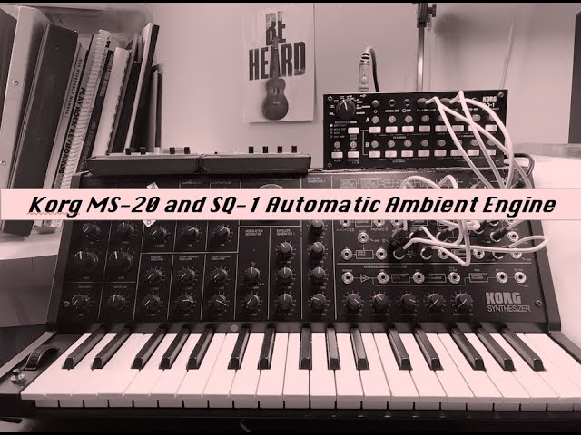 ちゃんわたさん様 KORG MS-20 mini & SQ-1 MS-20 mini - MONOPHONIC