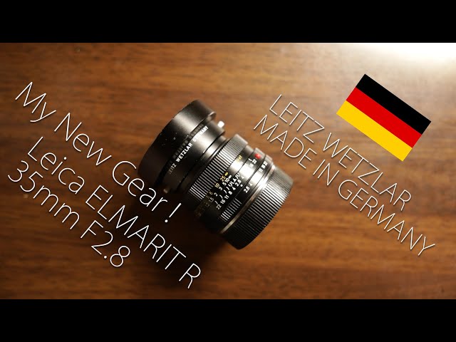 レンズ紹介】Leica ELMARIT R 35mm F2.8買った！ - YouTube