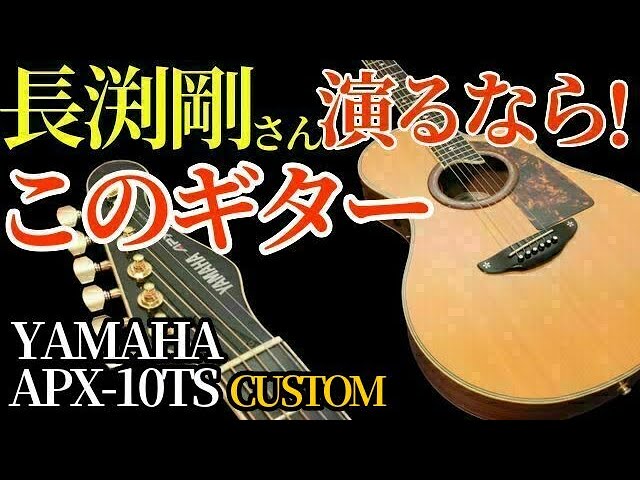 YAMAHA APX-10TS 長渕剛仕様 カスタム】ファンには堪らない拘りの