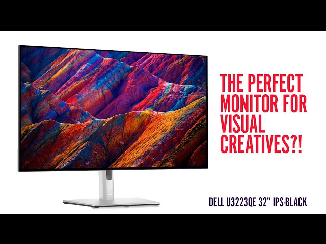 Dell U3223QE: The perfect monitor for creatives!? - YouTube