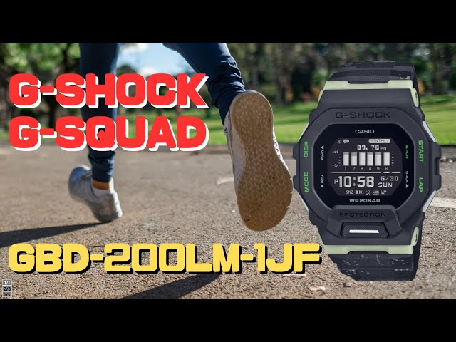 G-SHOCK G-SQUAD GBD-200LM-1JF デジタル腕時計 メンズ スマートフォン