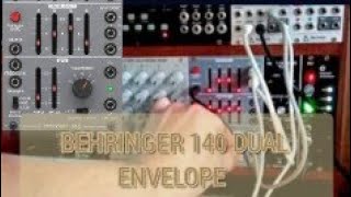 Behringer System 100 140 Dual ADSR / LFO - Eurorack Module on