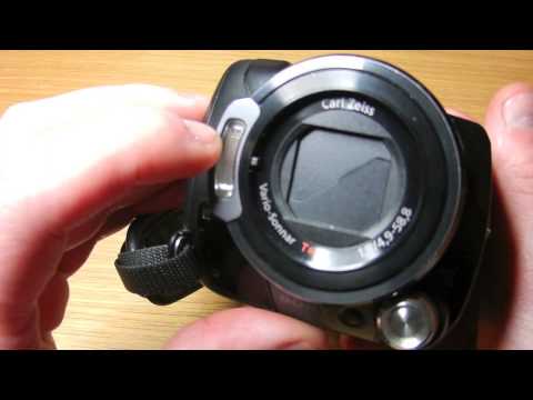 Sony Handycam HDR-SR12 - Quick Overview - YouTube