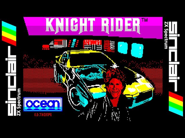 KNIGHT RIDER -=Classic Gaming=- Walkthrough, ZX Spectrum - YouTube