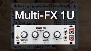 Intellijel Stereo Mixer 1U - Eurorack Module on ModularGrid