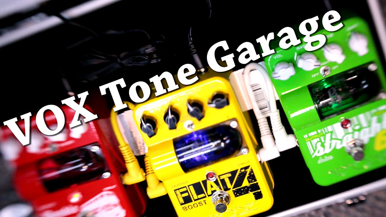 Vox Tone Garage Guitar Pedals (Straight 6 Drive, Flat 4 Boost