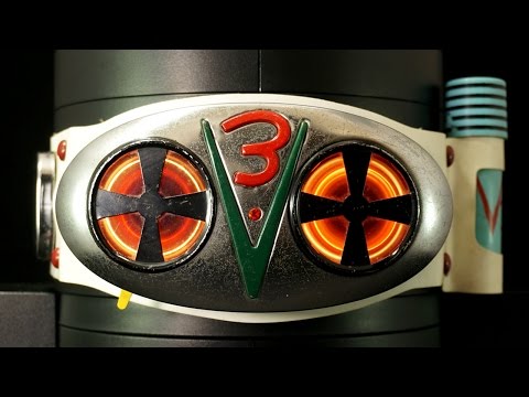 仮面ライダーV3 Wダブルタイフーンが光る回る 電動変身ベルト ポピー