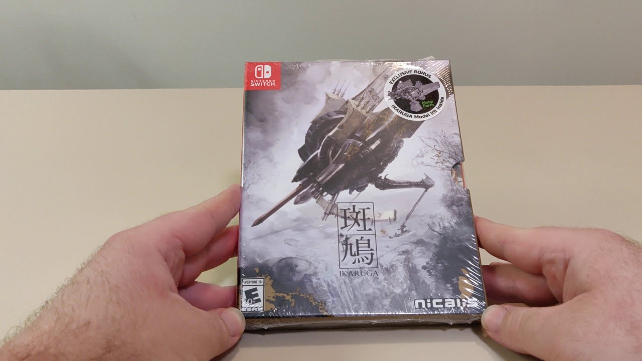 Ikaruga Nintendo Switch Unboxing Nicalis - YouTube