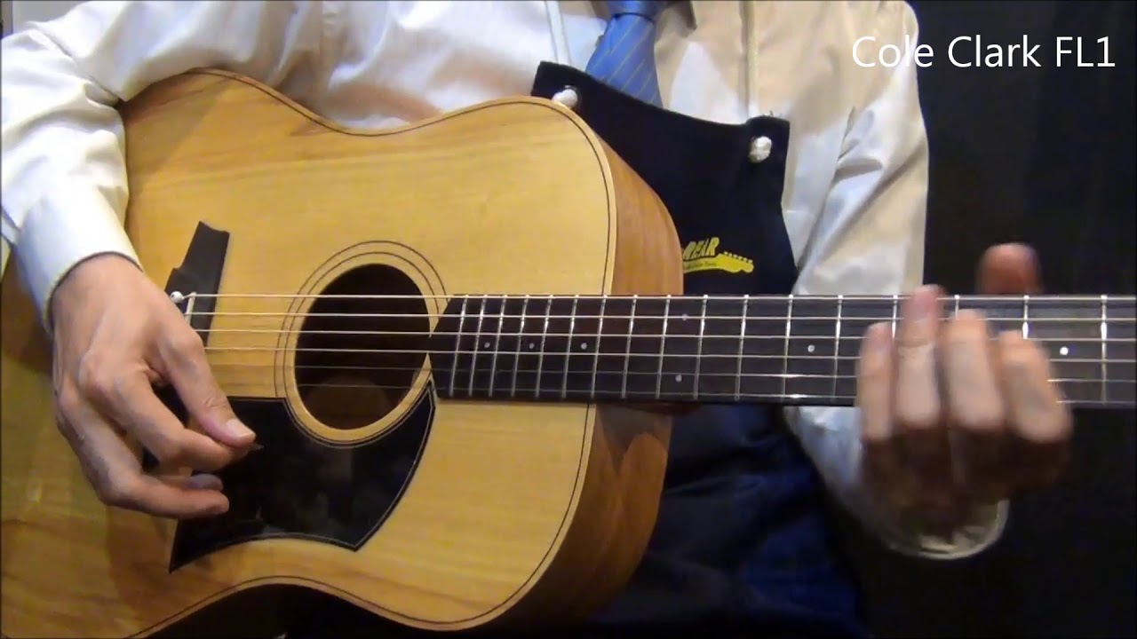 Cole Clark Fat Lady 1 Bunya Maple Tone Woods Demo - YouTube