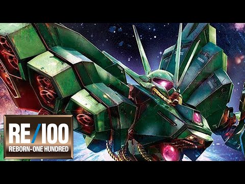 GUNPLA Review [ RE 1/100 AMX-103 HAMMA-HAMMA ] Unboxing