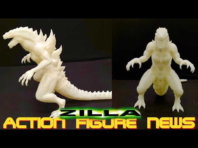 A New Zilla Toy!!! - YMS-F Godzilla 1998 Tristar Vinyl Figure
