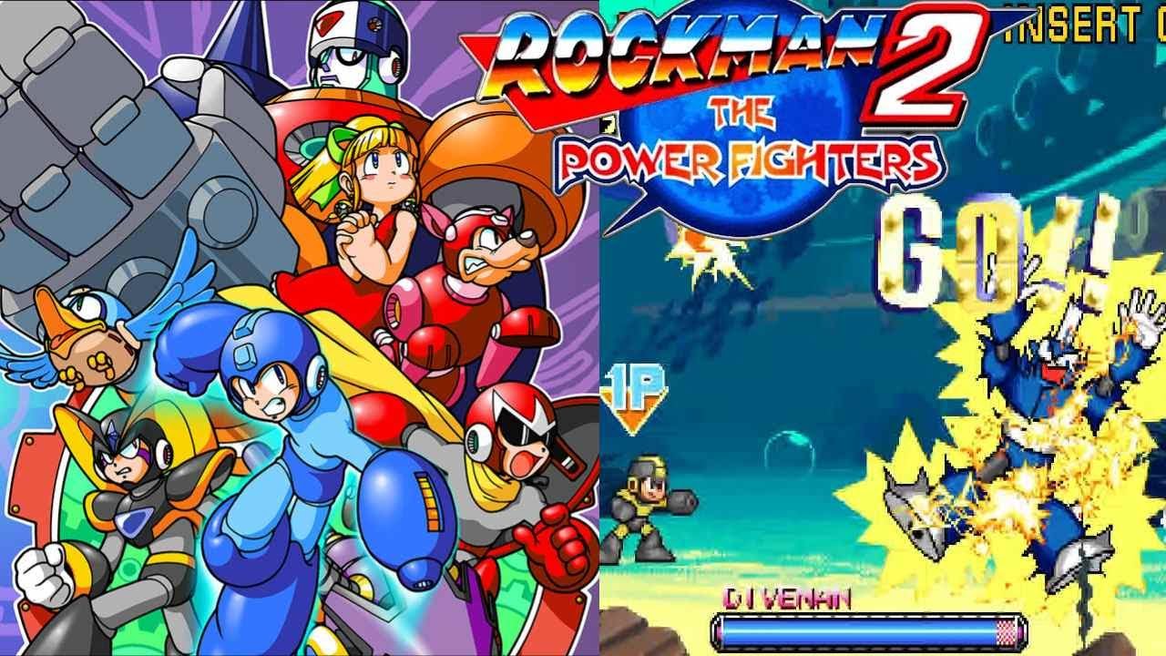 ロックマン2・ザ・パワーファイターズ】アーケード版のロックマン2作目