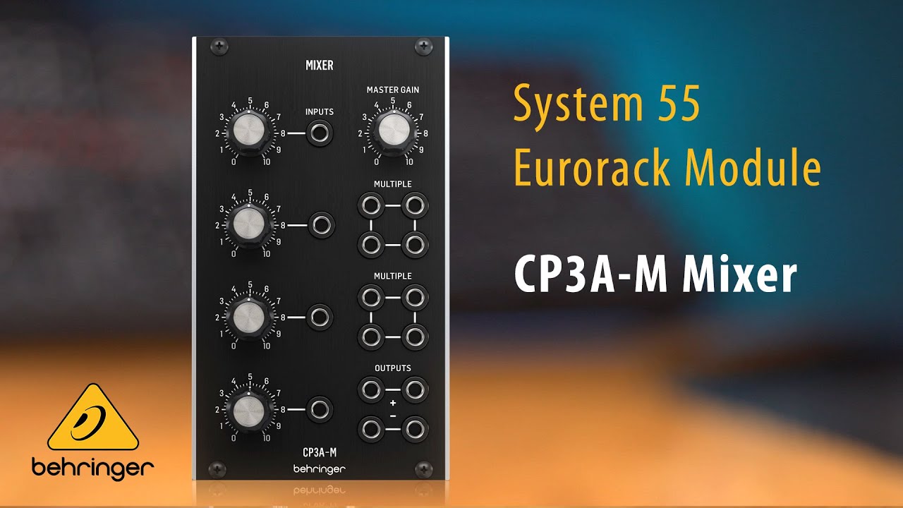 BEHRINGER CP3A-M MIXER SYSTEM 55＆35＆15 送料無料 | サウンドハウス