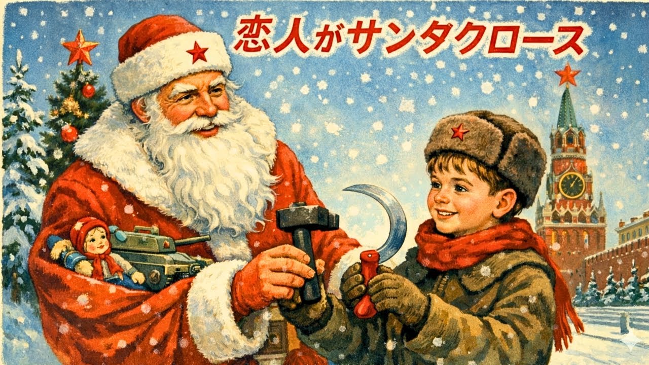 ソ連式】恋人がサンタクロース / 松任谷由実 / USSR Cossack Dance