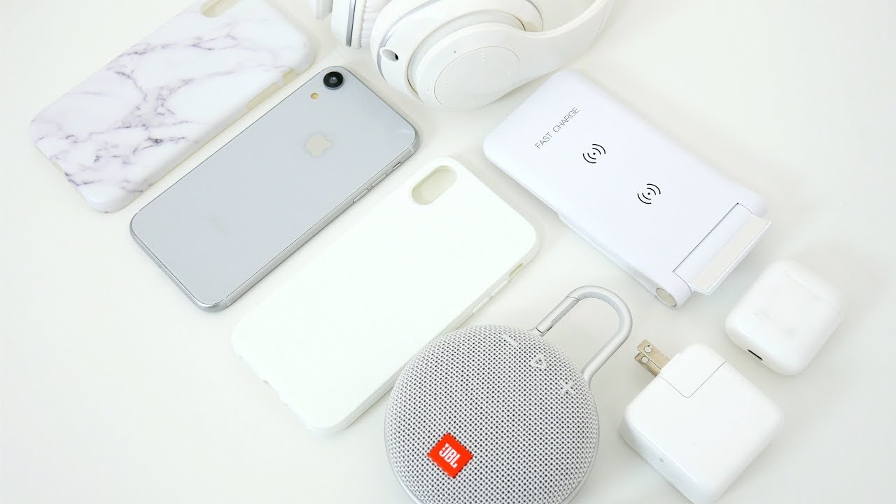 Top Colorful Accessories for the iPhone XR! (White) - YouTube