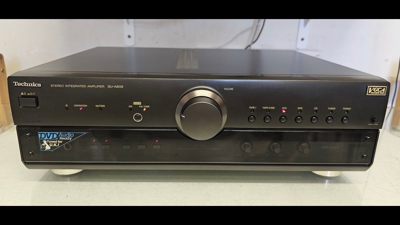 TECHNICS SU A808 DEMO - YouTube
