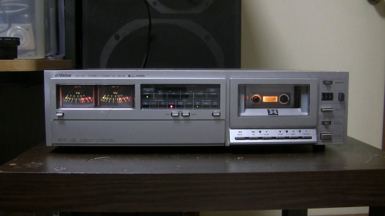 カセットデッキ】Victor KD-A8【メタル対応】 - YouTube