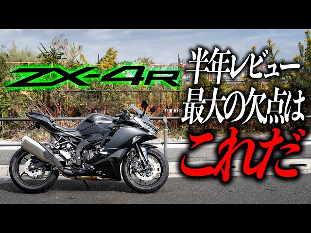 ZX4R 6-Month Review] A Serious Review: The Good, the Bad, and the