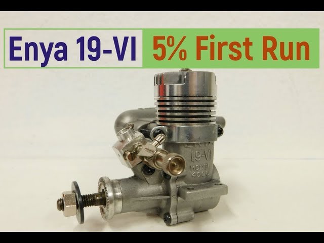 Enya 19-VI First Run - YouTube