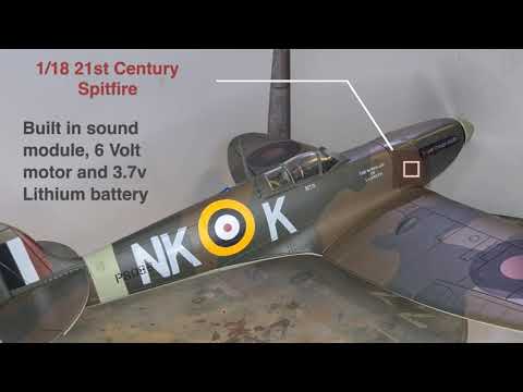 1/18 Spitfire - 21st century toys - YouTube