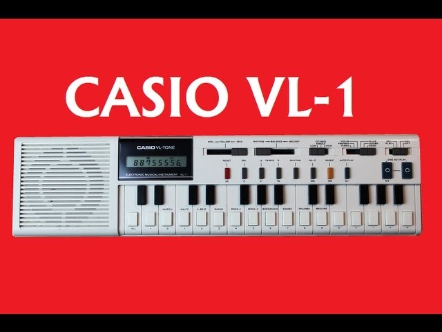 TOY #8 CASIO VL-1 Keyboard 1981 | HQ DEMO - YouTube