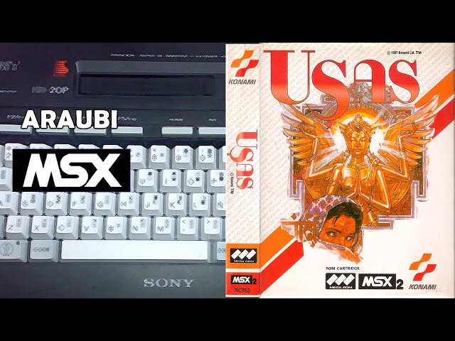 The Treasure of Usas (Konami, 1987) MSX2 [779] Walkthrough - YouTube