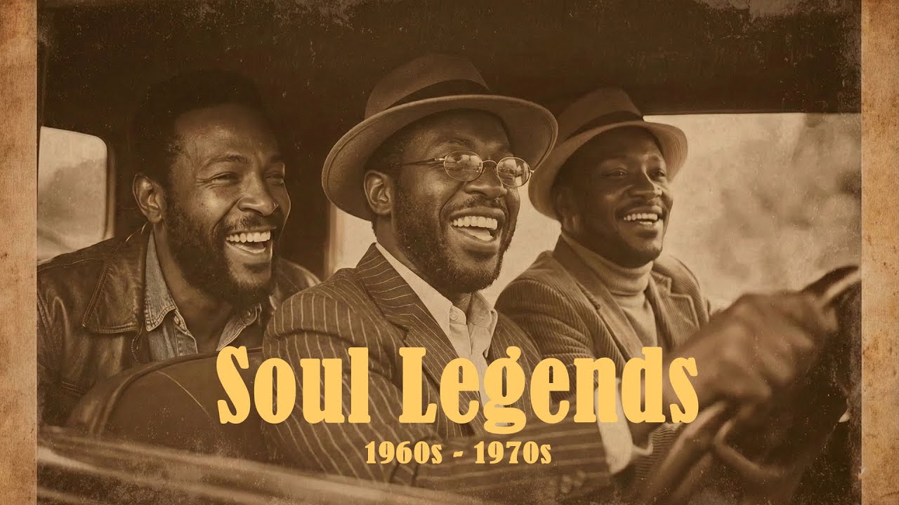 60s–70s Soul Revival – Marvin Gaye, Curtis Mayfield & Donny