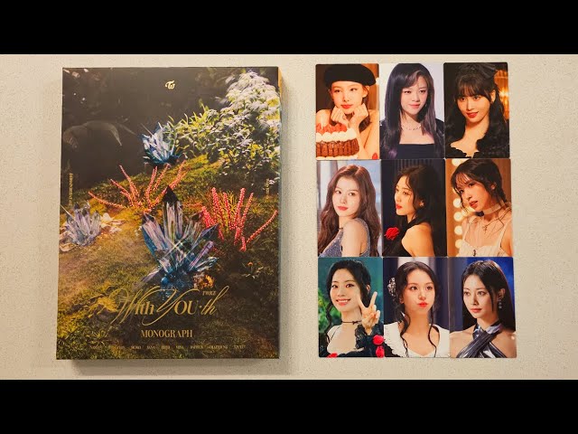 트와이스 (TWICE) With YOU-th Monograph Unboxing - YouTube