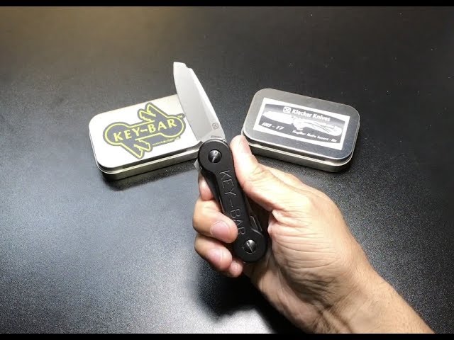 AD-17 Klecker Knives and KeyBar Knife Insert Kit - YouTube