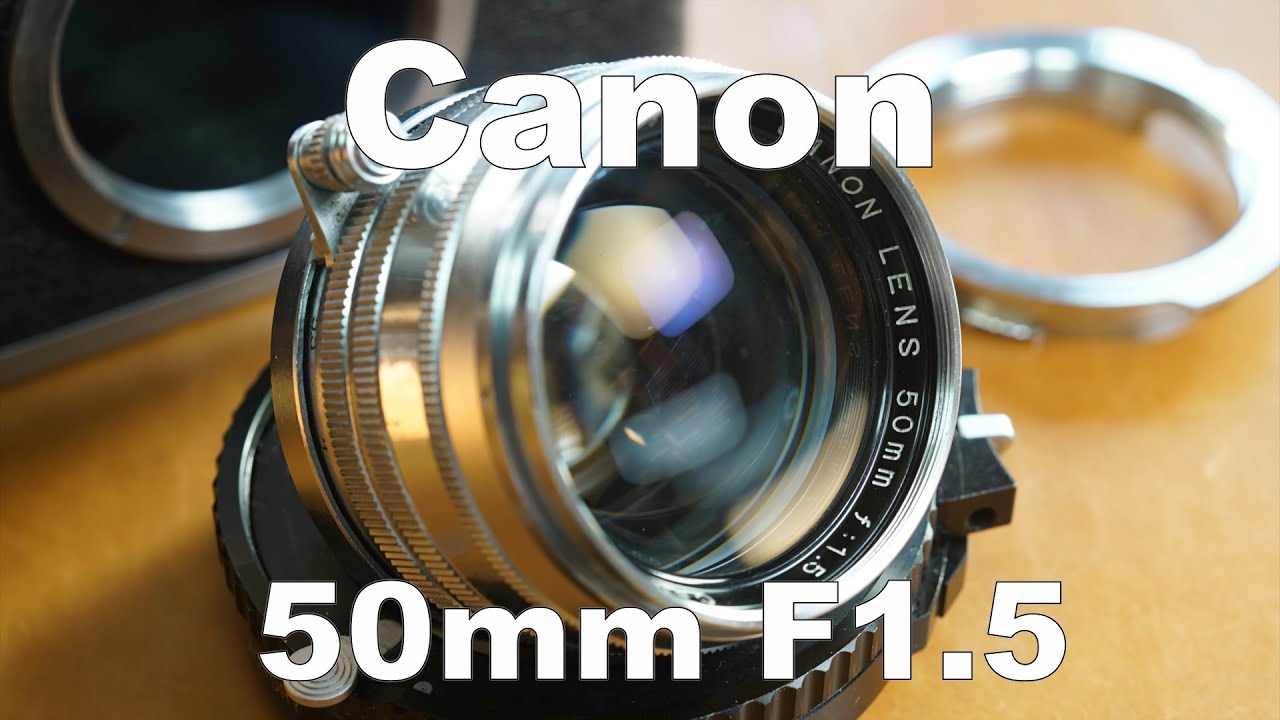 Canon IVSb + Canon 50mmF1.5 - YouTube