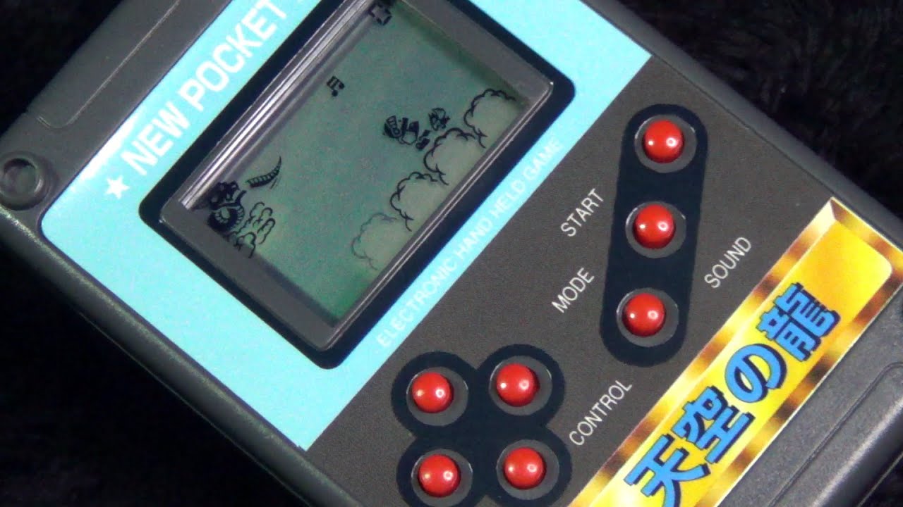 レトロ電子ゲーム】ヒロ ニューポケットボーイ 天空の龍 12 アクション