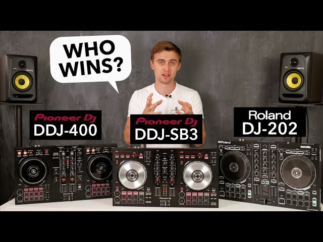 Pioneer DDJ 400 vs Pioneer DDJ SB3 vs Roland DJ 202 - Beginner DJ