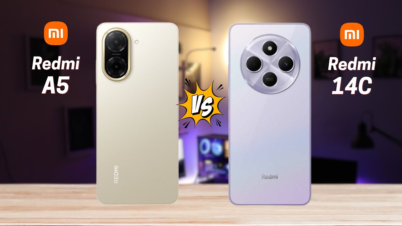 Redmi A5 vs Redmi 14C - YouTube