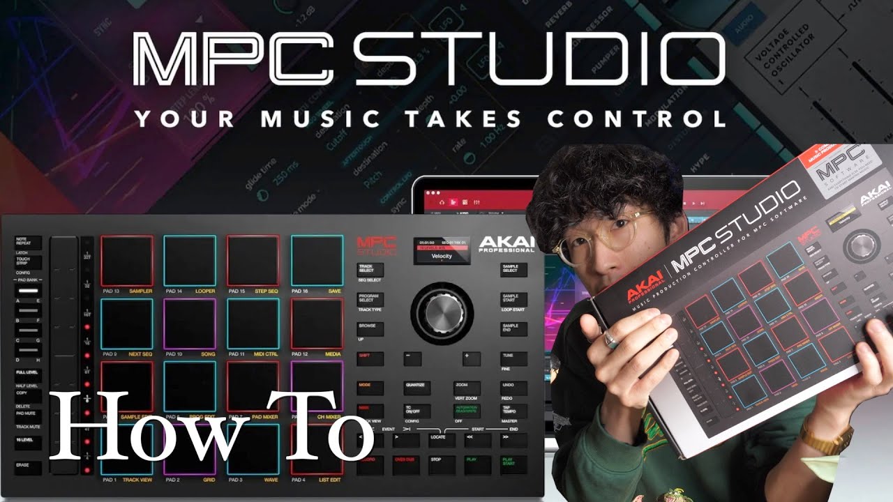 AKAI MPC STUDIO MK2」開封🔥インストールからビートメイクまで完全
