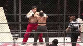 8.25名古屋国際 デスマッチヘビー級選手権 石川修司vs沼澤邪鬼 - YouTube