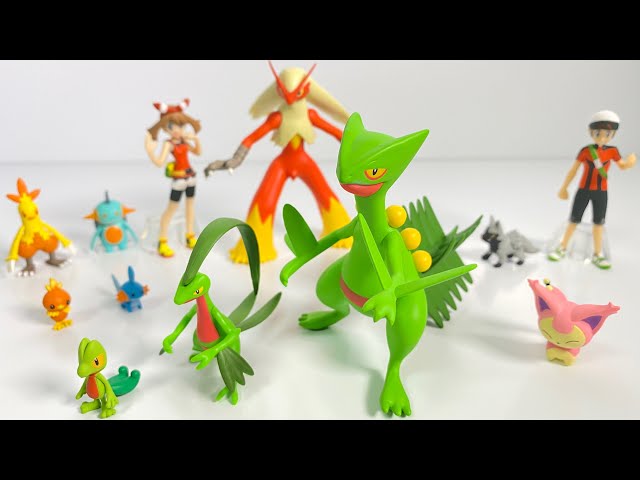 Pokemon scale world Hoenn Region Jukain Sceptile 