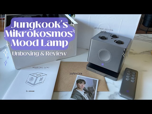 JUNGKOOK'S MIKROKOSMOS MOOD LAMP ☁️✨ artist-made collection by