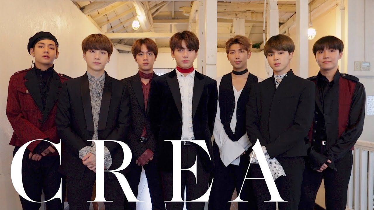 CREA2017年10月号 BTS(防弾少年団) スペシャルムービー - YouTube