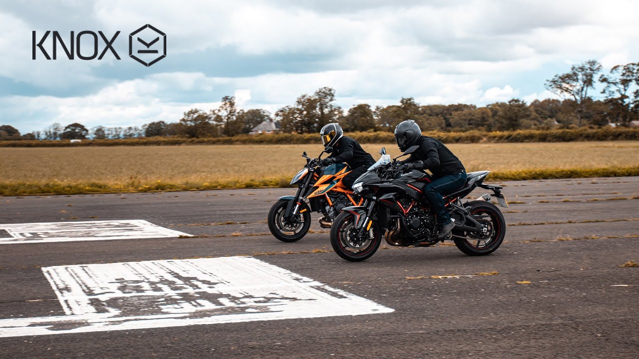 Kawasaki Zh2 vs KTM 1290 Super Duke R | KNOX - YouTube