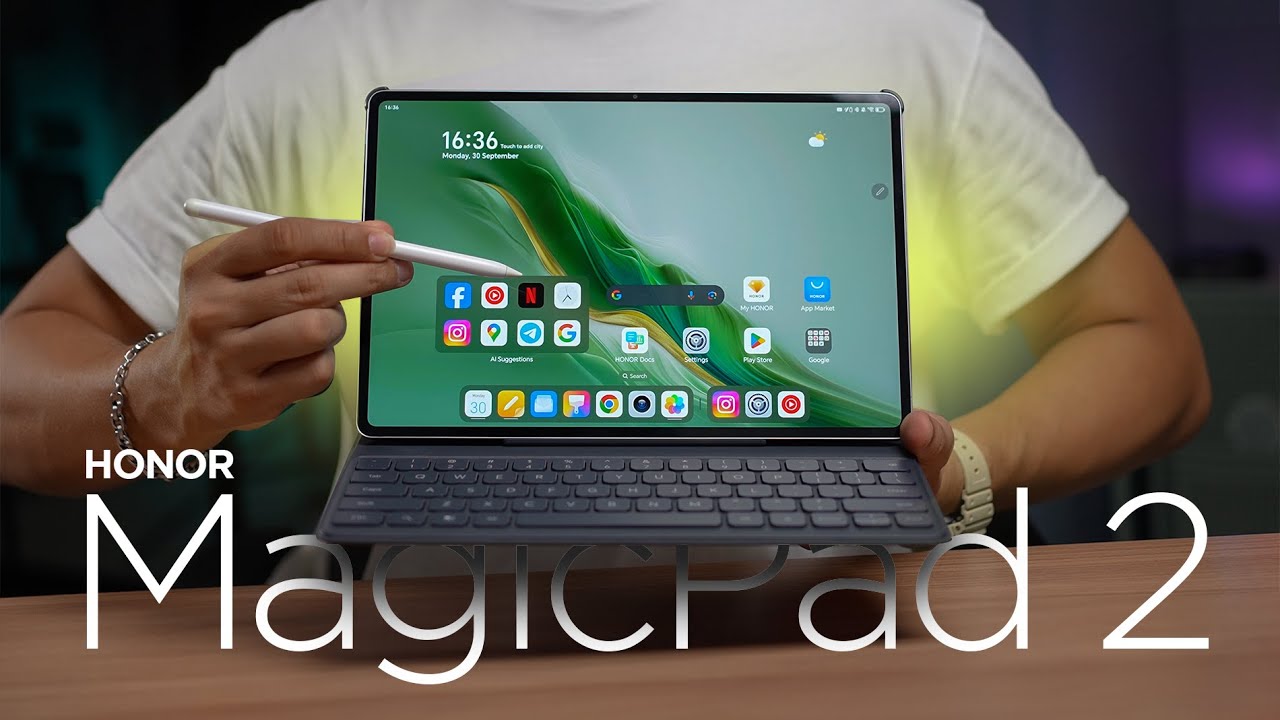 HONOR MagicPad 2: A tablet with magical powers? | smashpop - YouTube