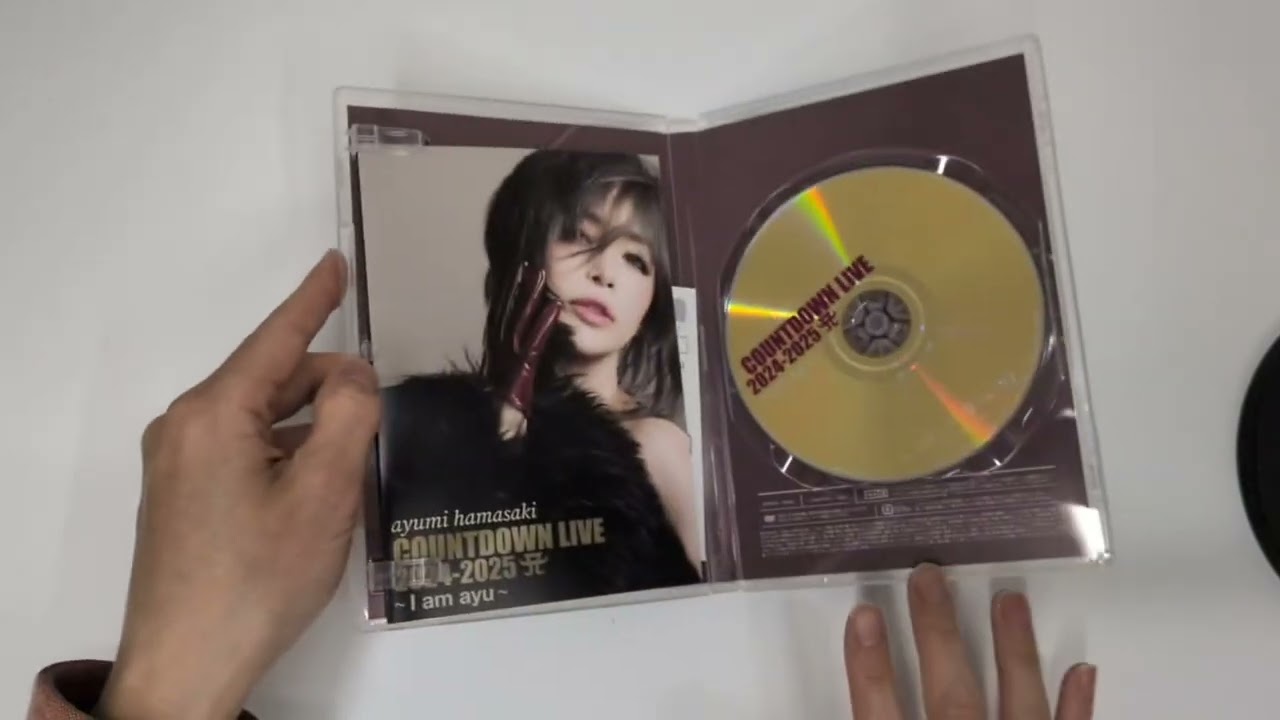 Unboxing] ayumi hamasaki COUNTDOWN LIVE 2024-2025 A -I am ayu