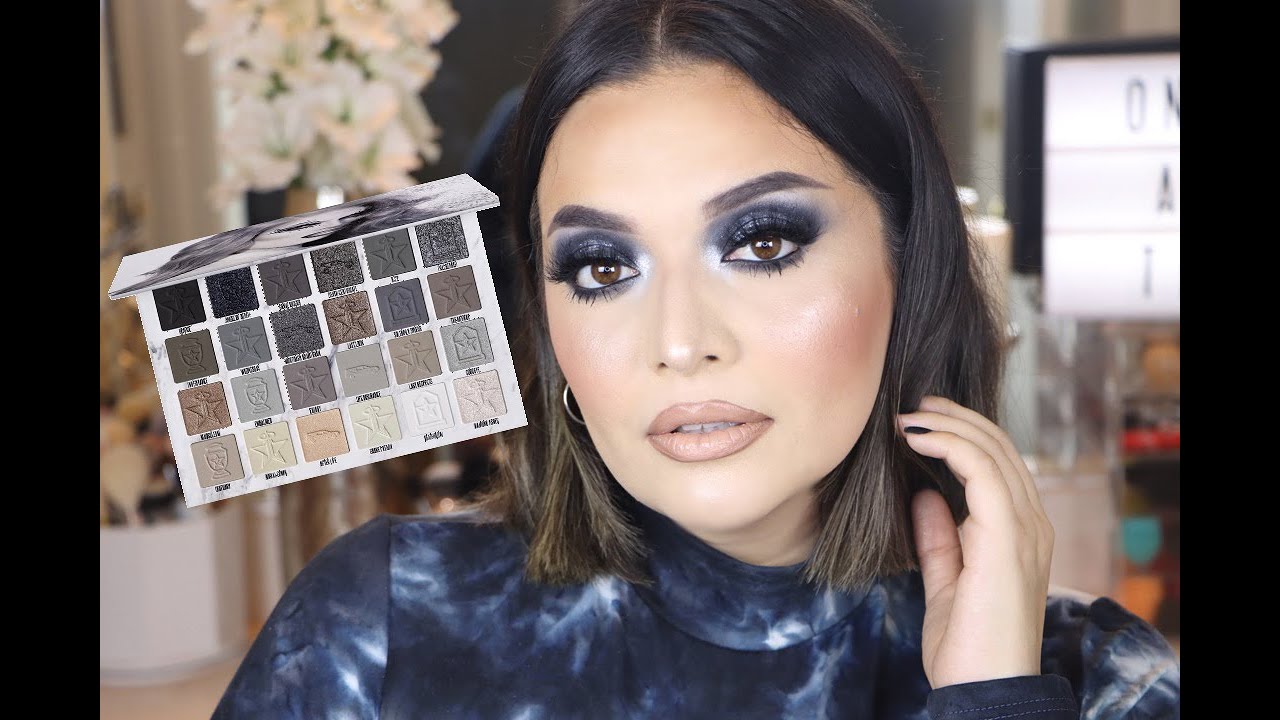 JEFFREE STAR CREMATED EYESHADOW PALETTE TUTORIAL + REVIEW! - YouTube