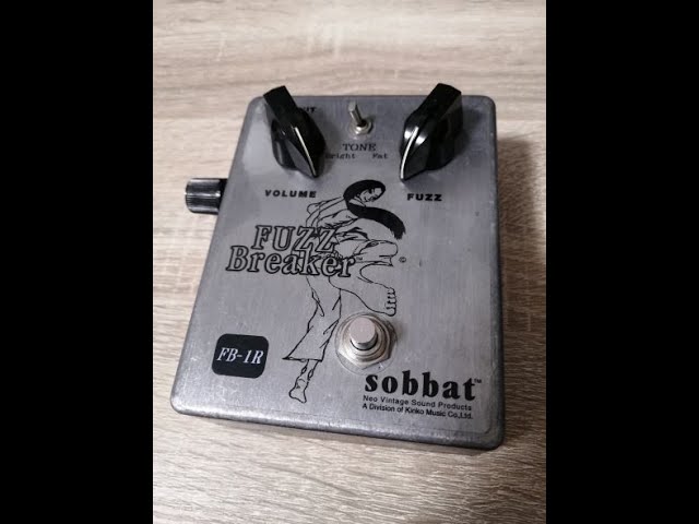 SOBBAT/FB-1R Fuzz breaker - YouTube