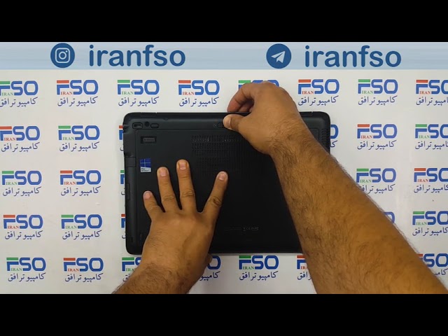 How to replace Hp Zbook 14 battery - YouTube